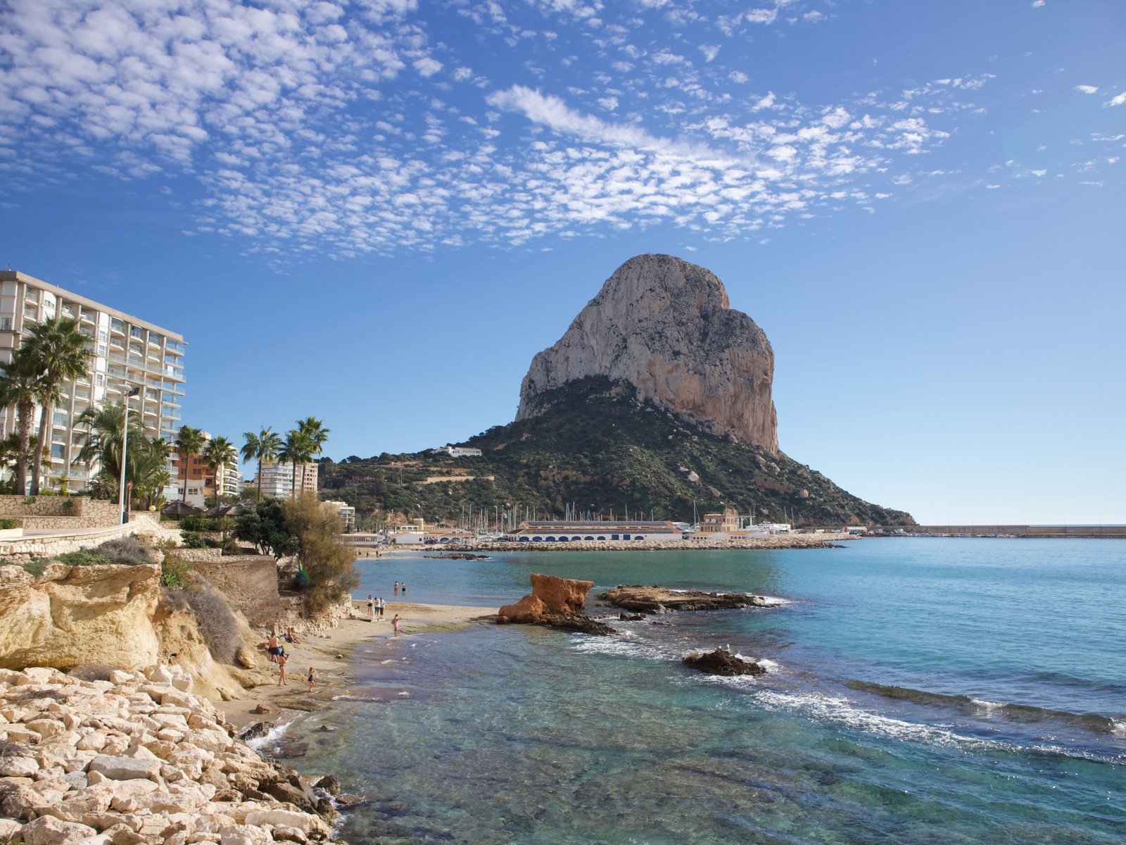 Calpe, entre el mar y la montaña
